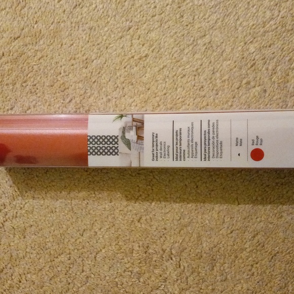 Red Cricut Smart Vinyl Sheet (Pack of 1 Sheet) - Picture 2 of 7